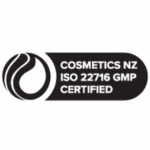 cosmetics nz iso 22716 gmp certified